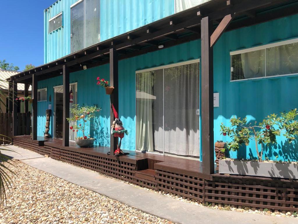 Carambola Container House - Studio Casal Peru Apartment Bombinhas Ngoại thất bức ảnh